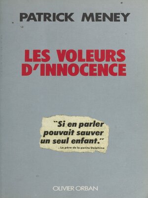 cover image of Les voleurs d'innocence